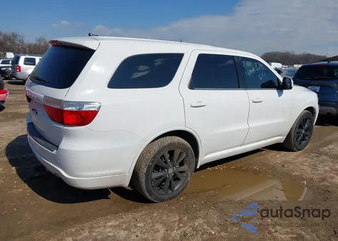 2013 Dodge Durango Sxt z USA, uszkodzony, nr VIN 1C4RDHAGXDC682945